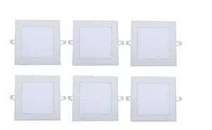 Own Traders 22W Slim LED Ceiling Panel Light, White, Square Shape