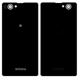 sony d5503 sim  Carcasa trasera cubierta de batería de repuesto compatible con Sony D5503 Xperia Z1 Compact Mini, (negro)