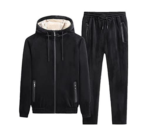 Combinaison sport homme en cachemire épaisse contre le froid XXXL