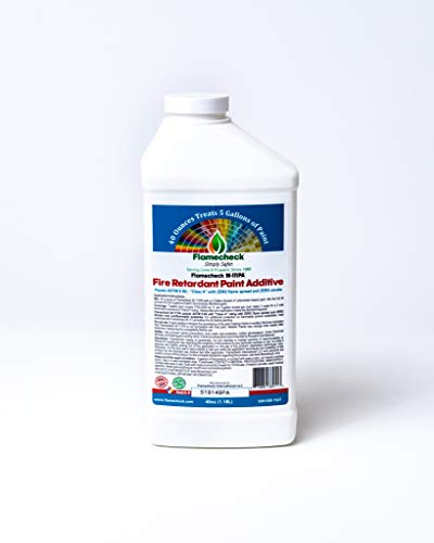Flamecheck M-111PA Fire Retardant Paint Additive (40 ounces) Mix 8 ounes to 1 US Gallon of Latex paint or primer.