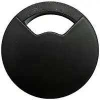 Passa Fio Para Mesa 60 Mm Preto - 1 Peça