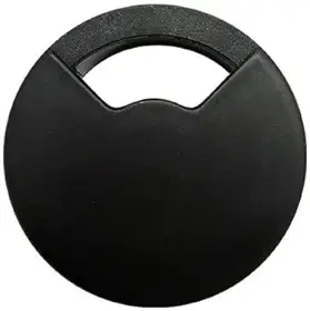 Passa Fio Para Mesa 60 Mm Preto - 1 Peça