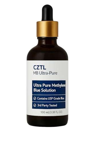 Image of CZTL USP Grade Methylene Blue Solution 0.1% w /v - 100ml x 9 Bottles