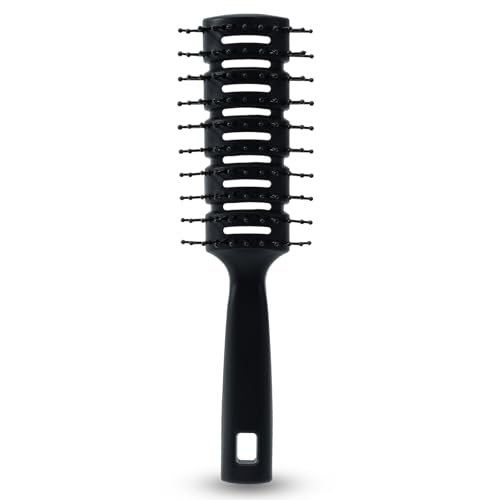 SIMPOR Vent Hair Brush for Blow Drying, Detangling brush for Men Women, Vented Hair Brushes for Wet Short Curly Straight Hair
