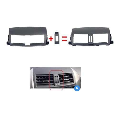 Marco de salida de aire acondicionado Toyota RAV4 2006-2012, rejillas de ventilación Marco A