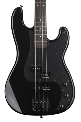 ESP LTD 測量士 '87 ブラック elektrische basgitaar