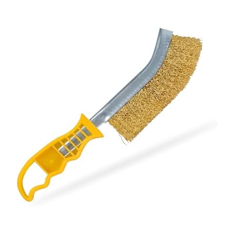 G4GADGET Brass Wire Brush for Rust Removal Cover