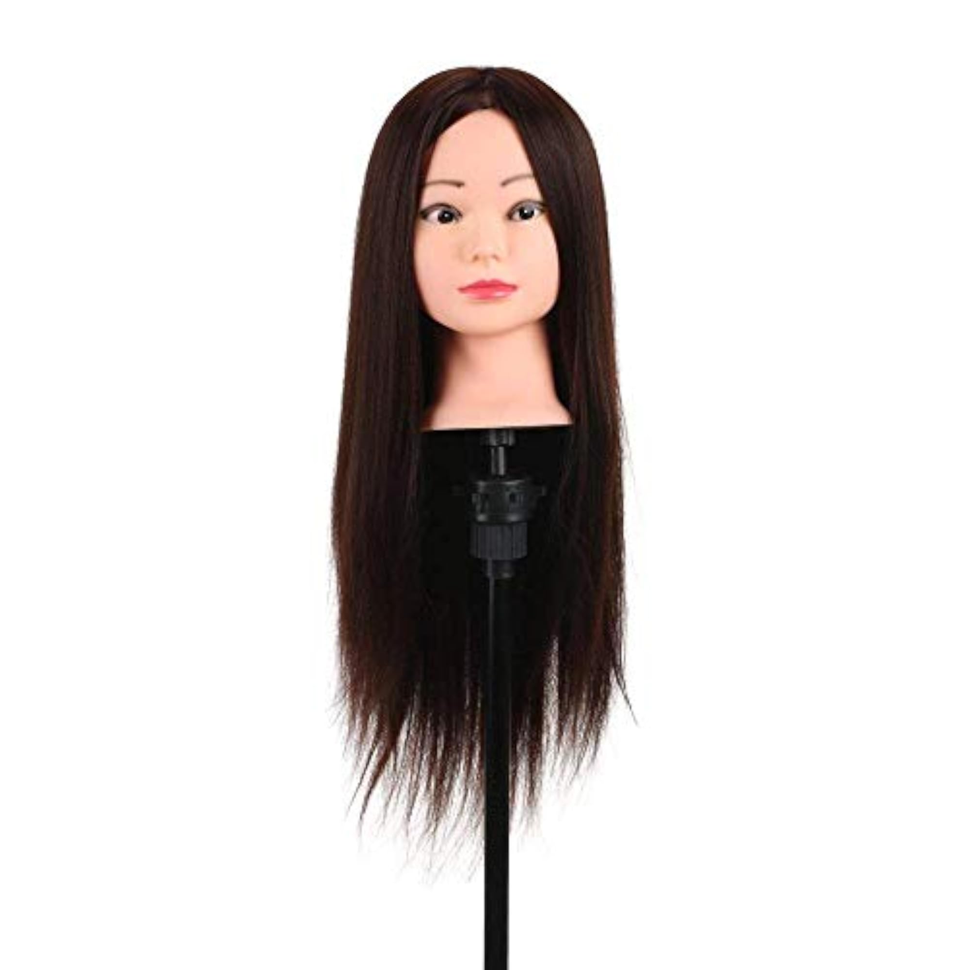 Dummy Head for Hair Styling Practice with Stand