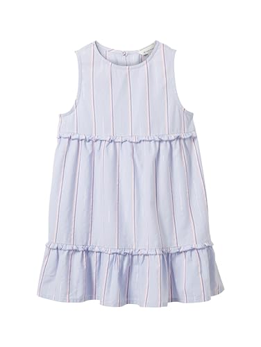TOM TAILOR Mädchen Kinder Tencel Jeanskleid , mulitcolor lurex...