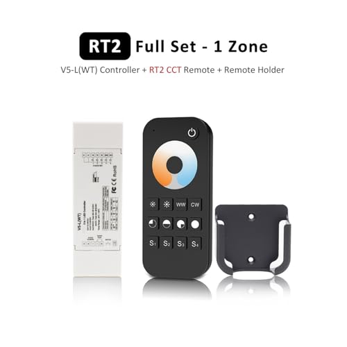 Controlador atenuador LED avanzado 12V-48V RGBW RGBCCT con set RT2 de alta precisión 3