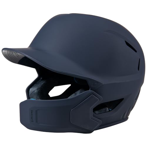 Champro HXE Matte Baseball Batting Helmet with Jaw Guard, Medium,