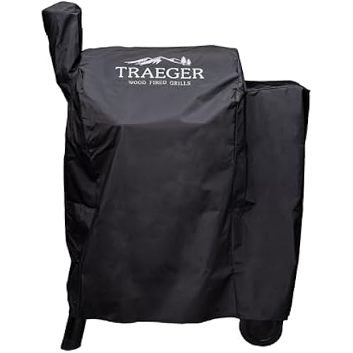 Traeger Grills BAC503 Full-Length Grill Cover Grill Accessory - Pro 575/ Pro 22, Black