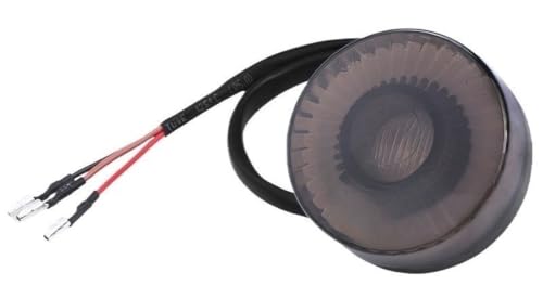 Feux arrière de freinage moto LED 12V ronds à haute luminosité pour ATV et Chopper