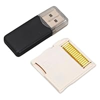 VBESTLIFE Videospiel -Flash -Karte, 2025 New ASIC Chip Video Game Flash -Karten, die mit der NDS 2DS 3DS -Serie Kompatibel Sind, Enthalten Kartenleser (White)