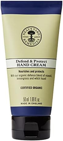 Neal's Yard Remedies Defend and Protect Hand Cream | For Soft Hands & a Delicate Scent | 50ml