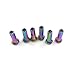TRENDYBOY Bicycle Round Head Rainbow Nipples Brass 14G 2.0 14mm MTB Or Road Bike Spoke Nipples (Color : 30pcs)