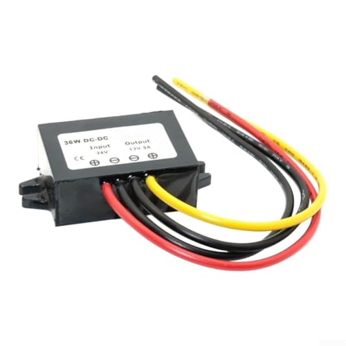 Image of DC DC Converter 24V to 12V,3A Voltage Regulator,IP68 for Car Audio