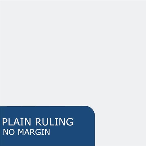 Caderno sem pauta Roaring Spring, 100 folhas, 24,7 x 19 cm