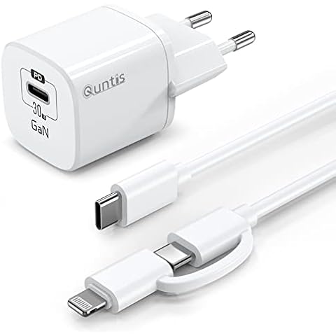 Cargador USB C 30W Quntis PD 3.0 Cover