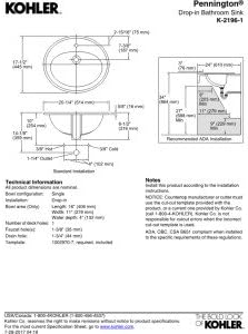 Pennington 20-1/4-inch drop-in sink, white, single hole product view 4