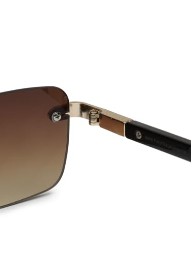 Image of HASHTAG EYEWEAR Men's Stylish Fashion Sunglasses | UV400 Protection | Branded Metal Frame | Trendy Eyewear for Men | Summer, Outdoor, Driving, and Beach Use |Lightweight and Comfortable