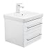 Produktbild Badmöbel mit Villeroy & Boch Subway 2.0 Waschbecken 50 cm Weiss Hochglanz