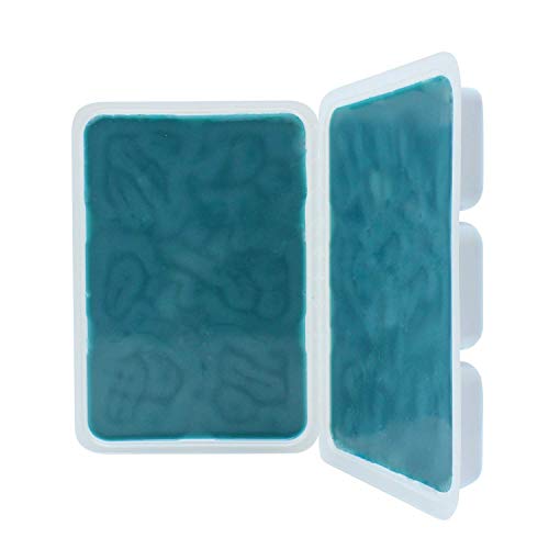 KOKEN - Cera depilatoria 1kg AZULENO | Cera depilatoria profesional sólida | Pastillas cera caliente. Depilación sin bandas Cover