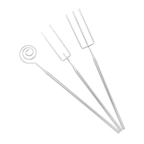 MAGICLULU 1Set Stainless Steel Dipping Fork Kitchen Utensils for Fondue Chocolate and Cheese Ergonomic Design Dishwasher Safe Versatile Cooking Tools for All Occasions