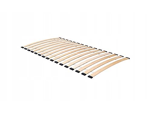 Lit d'enfant avec sommier et structure grise robuste en bois 160x80 - 5