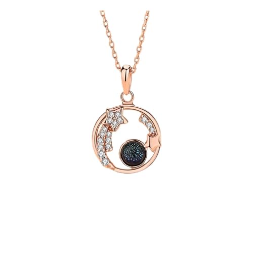 Collier planète argent sterling : sublimez votre clavicule avec un bijou léger