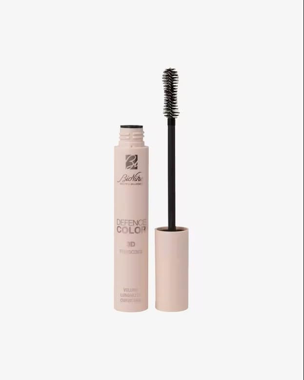 Bionike Defence Color - 3D Mascara, Effetto Incurvante e Allungante, Dona Ciglia Volumizzate e uno Sguardo Intenso, Nero, 11 ml