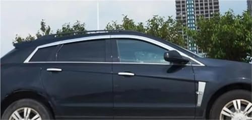Déflecteur vitre pour Cadillac SRX avec finition chrome