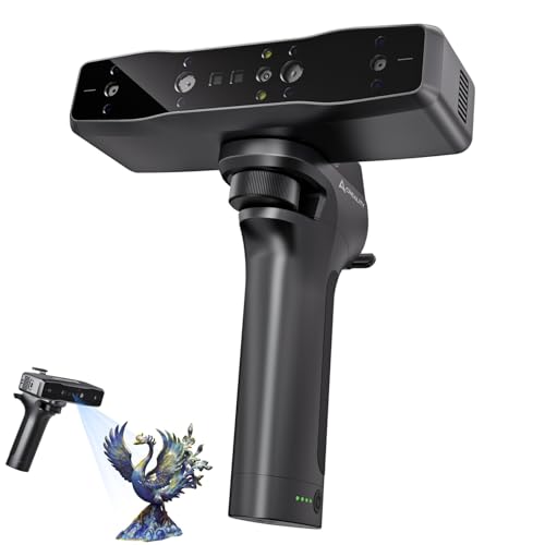 Creality Otter Lite 3D Scanner, Scansione Wireless Wi-Fi 6, Scanner 3D Handheld, Alta Precisione 0,05 mm, Scansione 30...