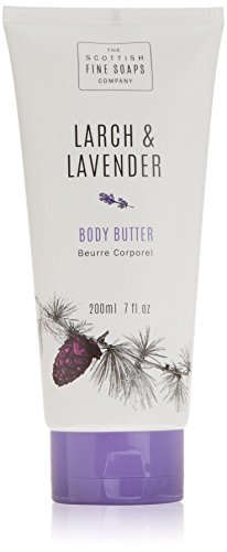 Scottish Soaps Larch & Lavender Body Butter 200ml Tube
