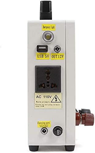 Generador manual de manivela para uso doméstico, 150 W, 110 V, fuente de energía de emergencia, cargador USB, para camping y exteriores miniatura 3
