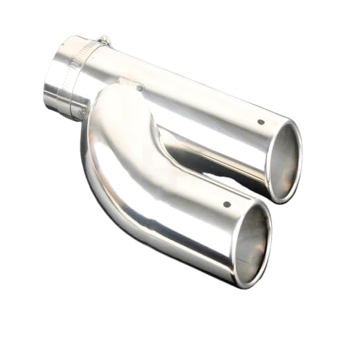 Silenciador doble de escape para Skoda Octavia tubo de cola con salida dual refinada