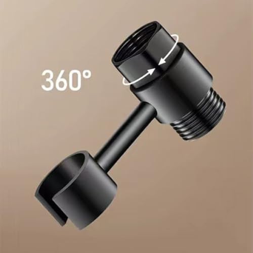 Kit de bidé para WC de latón con doble interruptor y salida de agua fría para montaje en pared 5
