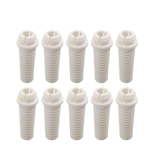 BlissfulAbode Conector de prensaestopas para amoladora angular y herramientas eléctricas, funda de goma para aliviar la tensión, diámetro interior de 6 mm, 36,7 mm de longitud, paquete de 10 unidades