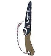 Takagi Shark Saw Funny Fire Bonfire Saw, 4.9 inches (125 mm), Olive