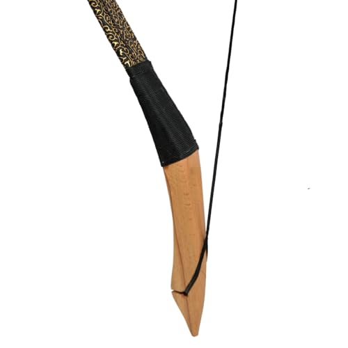 54\'\' Traditional Recurve Bow Horsebow Archery Hunting Handmade Longbow 20-50 lbs