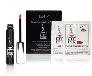 Lip Ink Reptilian Green Trial Lip Kit Liquid Lipstick 100% Smearproof Long-Lasting Waterproof Vegan Wax-Free Organic Kosher Natural Botanical 247 Confidence cosmetics USA Self Manufactured Since 1995