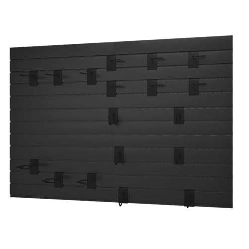 Gun Wall Mount Display Heavy Duty Adjustable Indoor Gun Rack Wall Rack Storage System Suitable for Rifles Storage Modular Firearms Gun Wall Gear Accessories Organizer for Helmet Vest Belt Police Gear by AQQHSAIN - Image 9
