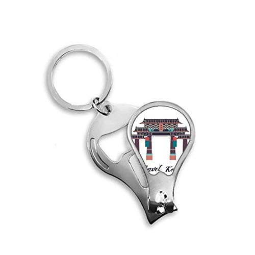 Coupe-ongles de pieds souvenir de Corée du Sud Arc Memorial cadeau utile et original