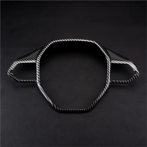 Cadre de volant pour Peugeot 208 masquer rayures inserts noirs