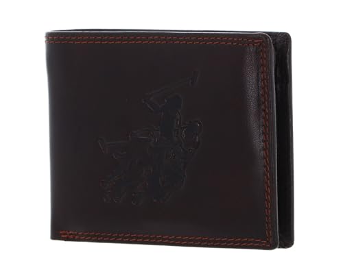 Portefeuille cuir marron U.S. POLO ASSN. idée cadeau homme élégant avec boîte