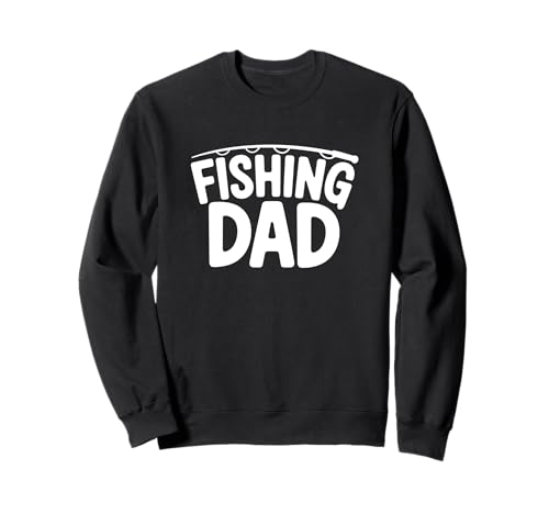 Fishing Dad Funny Fisherman para el Día del Padre 2025 Daddy Sudadera