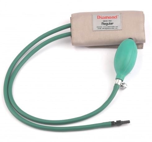 BP Cuff Set for Adult with Bladder, Bulb, & Valve | Analog Blood Pressure Cuff, For All Brands, For Aneroid/Mercurial Sphygmomanometer, Complete Kit-image-34