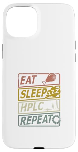 �����t�̃N���}�g�O���t�B�[ HPLC Eat Sleep Repeat ���g�� �X�}�z�P�[�X iPhone 15 Plus �p