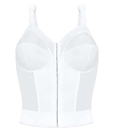 Image of Exquisite Form 5107530 FULLY Slimming Wireless Back & Posture Support Longline Bra with Front Closure