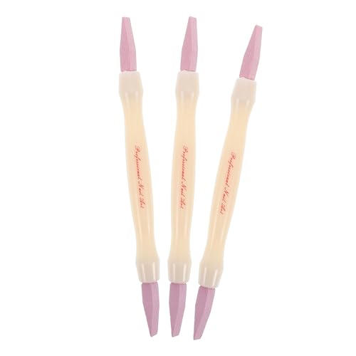 Ipetboom 3Pcs Cairque De Uñas Pena Herramientas Para Uñas Para Artes De Uñas